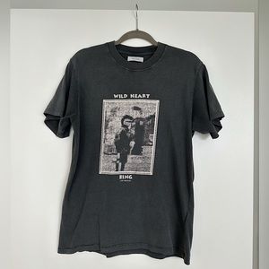 Anine Bing Graphic Tee Wild Heart Size Small